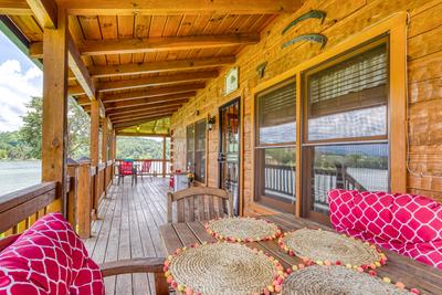 Lazy Man's Way covered back deck