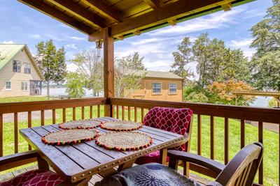 Lazy Man's Way covered back deck