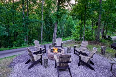 Autumn Colors outdoor fire pit