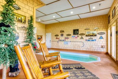 Wet and Wild lower level recreation area with indoor pool
