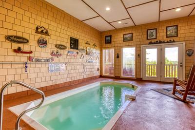 Wet and Wild indoor pool in lower level recreation area