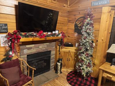 Down by the River Winterfest decorations