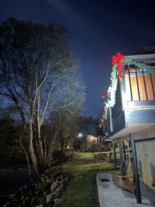 Down by the River Winterfest decorations