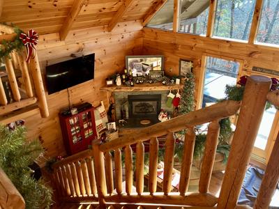 A Walk in the Clouds Winterfest decorations