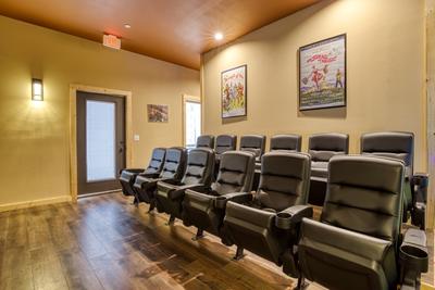 Smoky Mountain Gold movie theater with theater seating