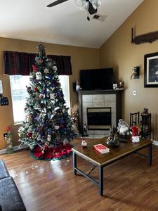 Pigeon River Retreat Winterfest decorations