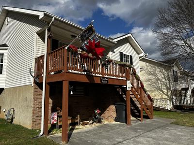 Pigeon River Retreat holiday decorations