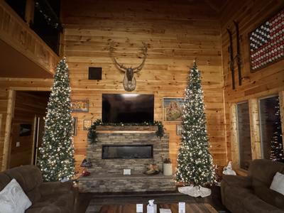 Smoky Mountain Gold holiday decorations