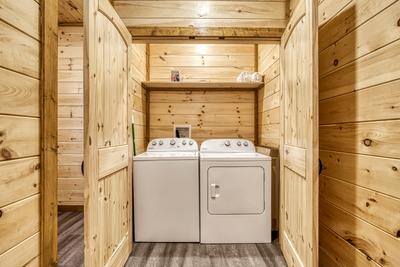 View to a Thrill washer and dryer