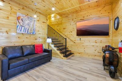 Let The Good Times Roll lower level sitting area