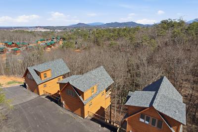 Let The Good Times Roll aerial view of Pine Mountain Resort