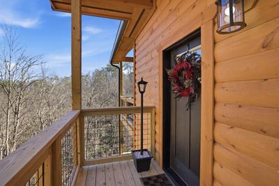 Let The Good Times Roll covered entry deck