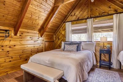 Sweet Dreams loft area with queen size bed