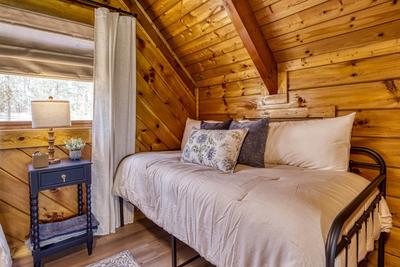 Sweet Dreams loft area with twin size bed