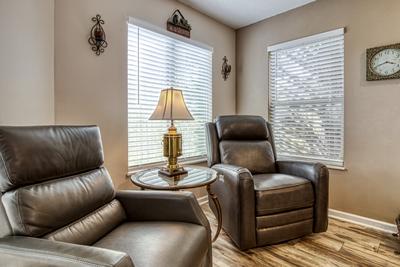 Triple the Mountain View recliners in the living room