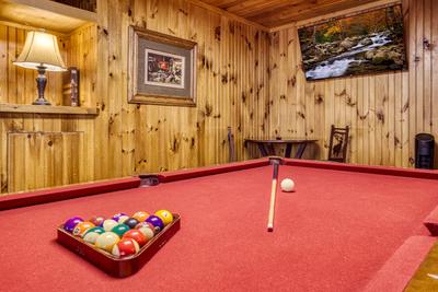 Triple the Mountain View pool table