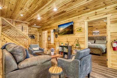 Mountain Memories lower level game room