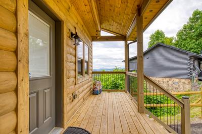 In The Clouds covered entry deck