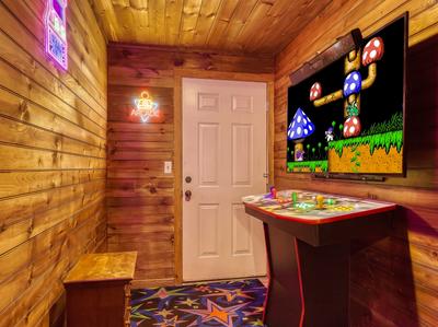 Country Charm main level game room 