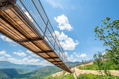 The Sky Bridge at Anakeesta in Gatlinburg