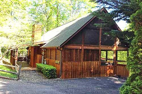 Hunters Lodge 1 Bedroom Vacation Cabin Rental in Pigeon ...