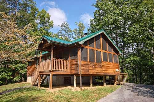 A Tranquil Moment 1 Bedroom Vacation Cabin Rental In Pigeon Forge Tn