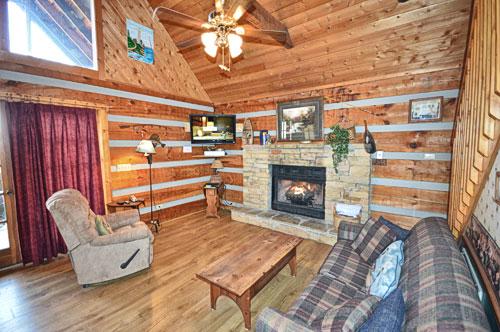 Fishermans View 2 Bedroom Vacation Cabin Rental In Pigeon