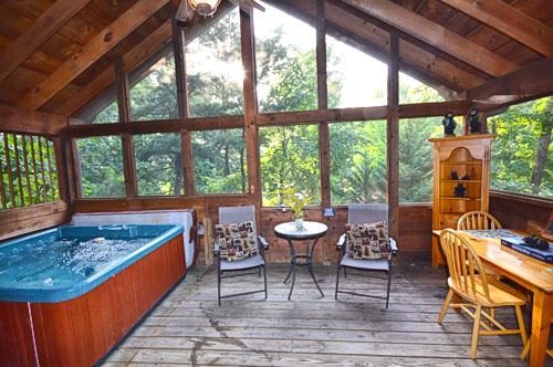 A Tranquil Moment 1 Bedroom Vacation Cabin Rental In Pigeon Forge Tn