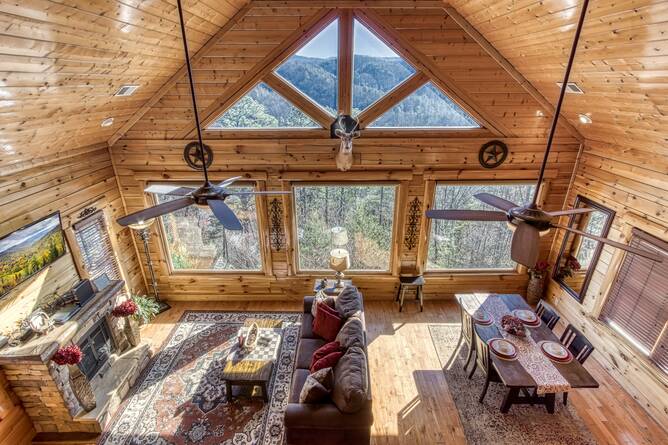 A VIEW IS FOREVER Cabin Rental