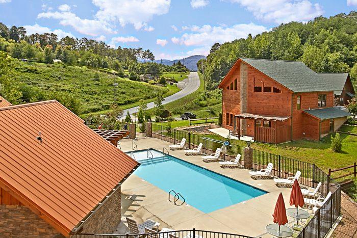 Swimming Pool Access Pigeon Forge Rentals Cabin