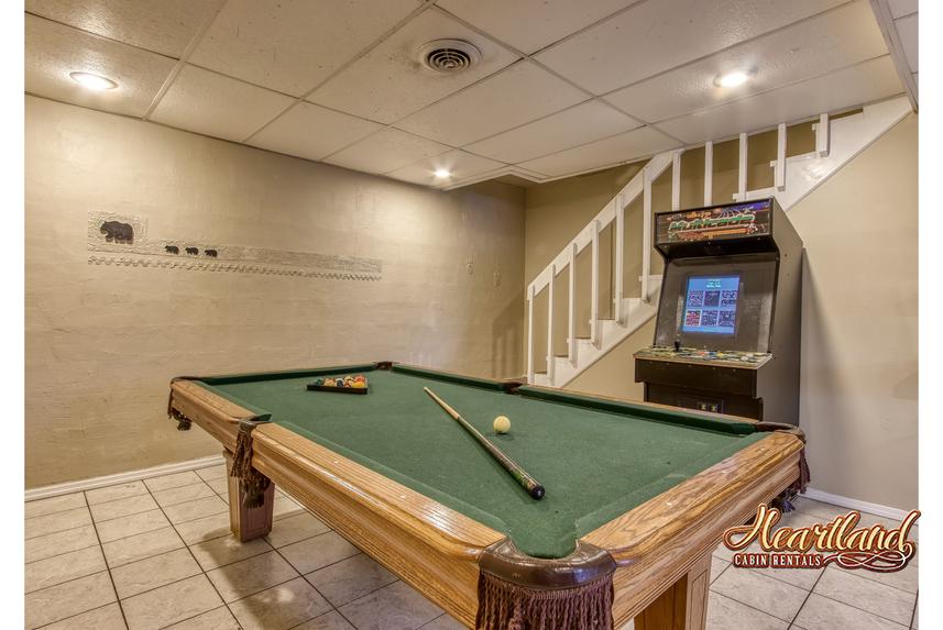 pool table game area