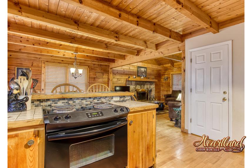 Stove in Kitchen