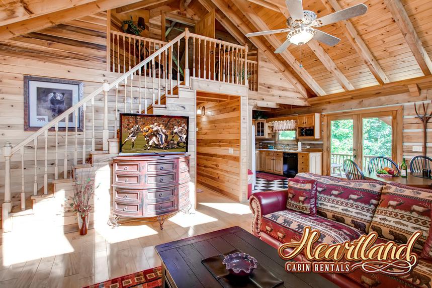 stairs to master bedroom