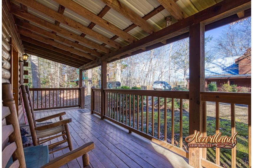 Rocking Chairs Front Deck