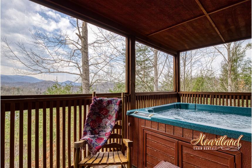 Hot Tub and View