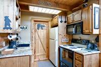 Kitchen and appliances in Bear Pause - 1 bedrrom cabin in Pigeon Forge