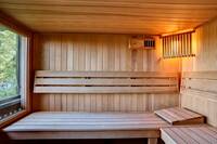 Luxurious and relaxing sauna