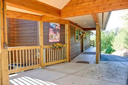 Keep you vehicle dry when parking in the carport!