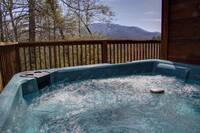 Hot Tub with a mountain View - Heartland Cabin Rentals - 2 bedroom Gatlinburg Cabin