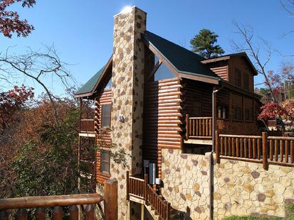 3 bedroom cabin near Pigeon Forge and Gatlinburg