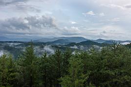 Taken at Heaven's Porch in Gatlinburg TN