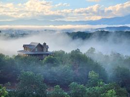 Taken at Heaven's Porch in Gatlinburg TN