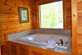 Top floor master suite with large jacuzzi tub Top floor master suite with large jacuzzi tub