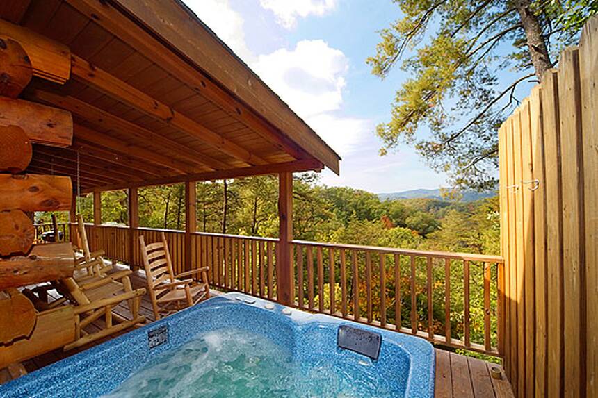 Sunset Mountain 2 Bedroom Pigeon Forge Cabin Rental