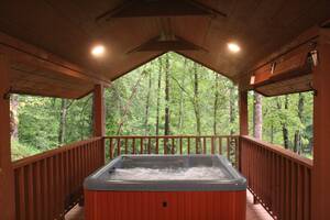 Hot Tub on Private Deck