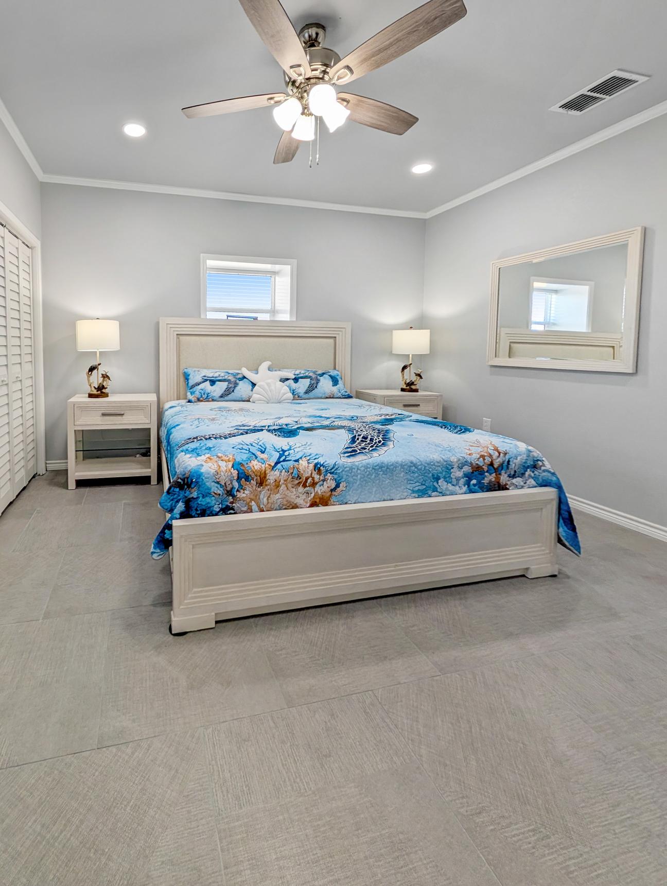 King bed