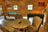 The Perfect Vacation Cabin Rental in East Tennessee just Seconds from Downtown Pigeon Forge and minutes from Gatlinburg or Sevierville.   at Creekside Lodge 45 in Gatlinburg TN