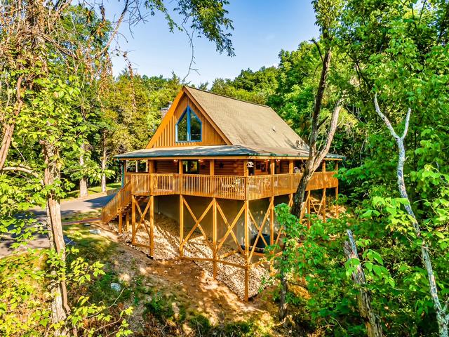 Taken at Manaaki - The Happy Cabin in Gatlinburg TN