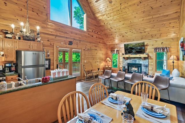 Taken at Manaaki - The Happy Cabin in Gatlinburg TN