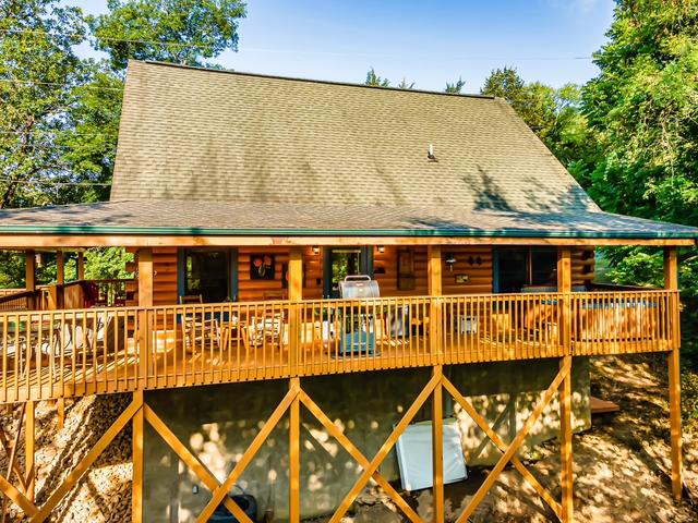 Taken at Manaaki - The Happy Cabin in Gatlinburg TN